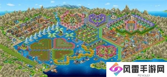 梦想城镇最完美布局高清大图 梦想城镇最完美布局全景图