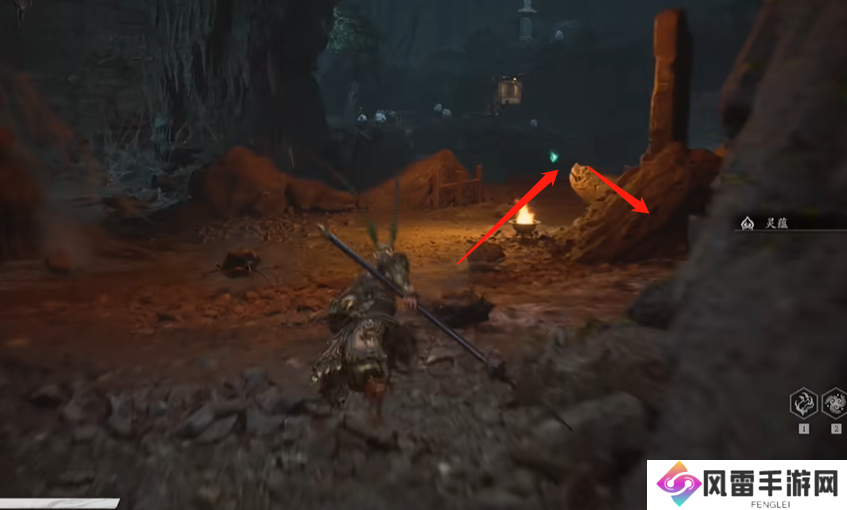 黑神话悟空盘丝洞千红窟土地庙位置分析 千红窟土地庙在哪里[多图]图片3