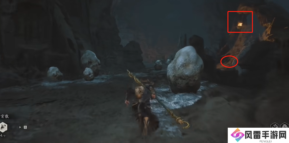 黑神话悟空盘丝洞千红窟土地庙位置分析 千红窟土地庙在哪里[多图]图片7