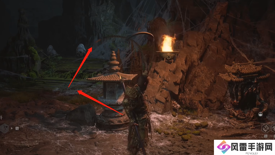 黑神话悟空盘丝洞千红窟土地庙位置分析 千红窟土地庙在哪里[多图]