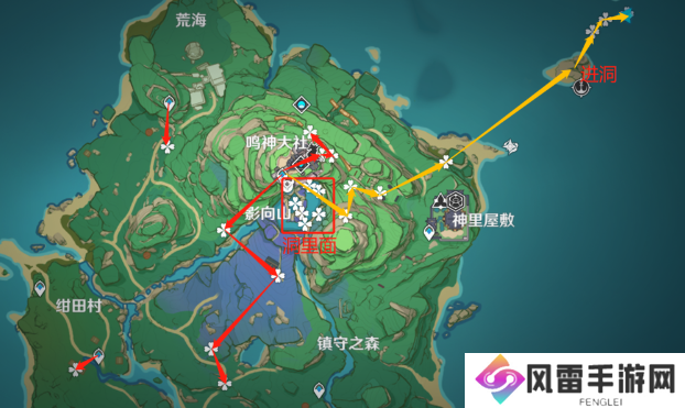 原神5.0鬼兜虫采集路线 2024鬼兜虫在哪里采集[多图]图片3