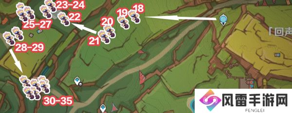 原神肉龙掌采集路线大全 最新96个肉龙掌材料收集汇总[多图]图片3