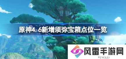 原神4.6须弥新增宝箱在哪 原神4.6须弥新增宝箱位置一览