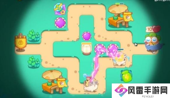 《保卫萝卜4》第38关攻略 卧兔藏龙第38关怎么过