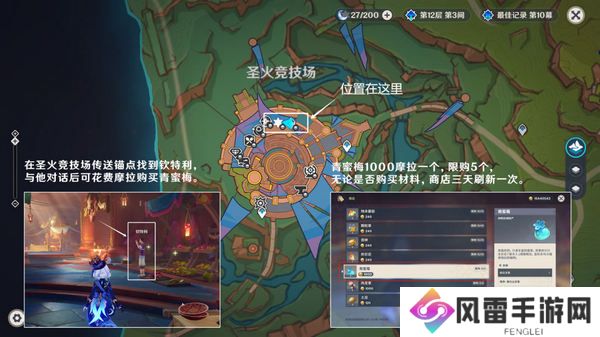 原神青蜜梅采集路线 青蜜梅采集路线图[多图]图片8