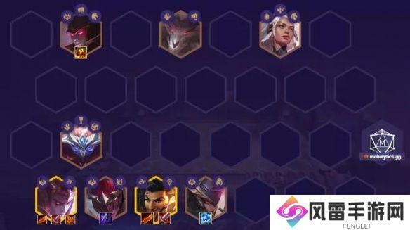 《云顶之弈手游》拼多多游侠阵容推荐 11.16黑夜游侠装备搭配