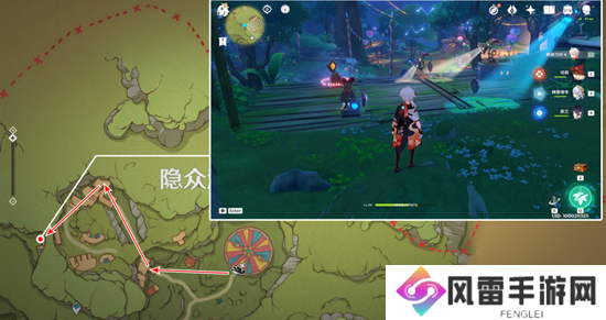 原神隐众游园绮光彩灯解密攻略 隐众游园绮光彩灯位置大全[多图]图片9