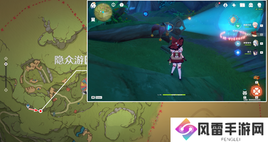 原神隐众游园绮光彩灯解密攻略 隐众游园绮光彩灯位置大全[多图]图片4