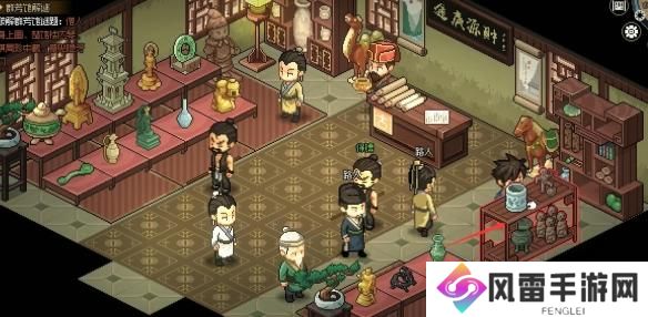 大侠立志传霖安城群芳馆怎么解谜