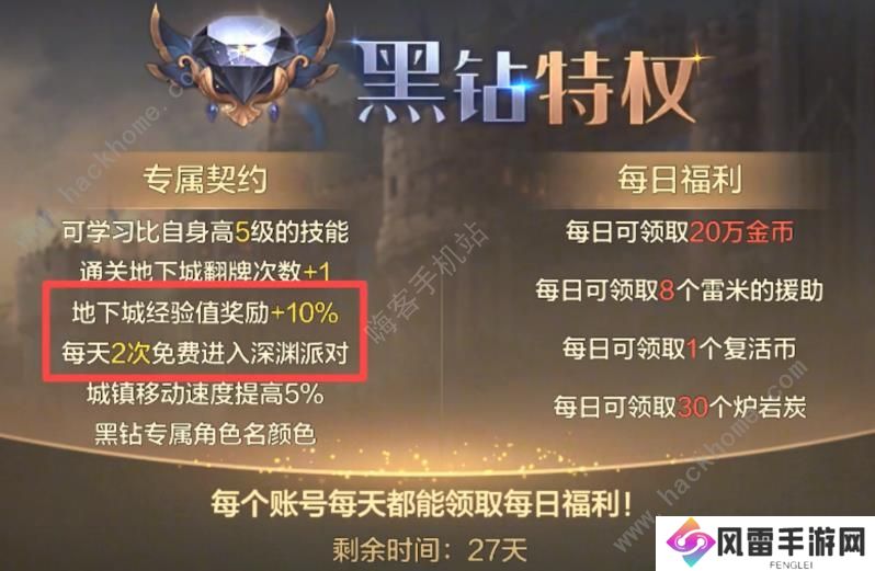 地下城与勇士起源黑钻要不要开 DNF手游黑钻开通价值解析图片1