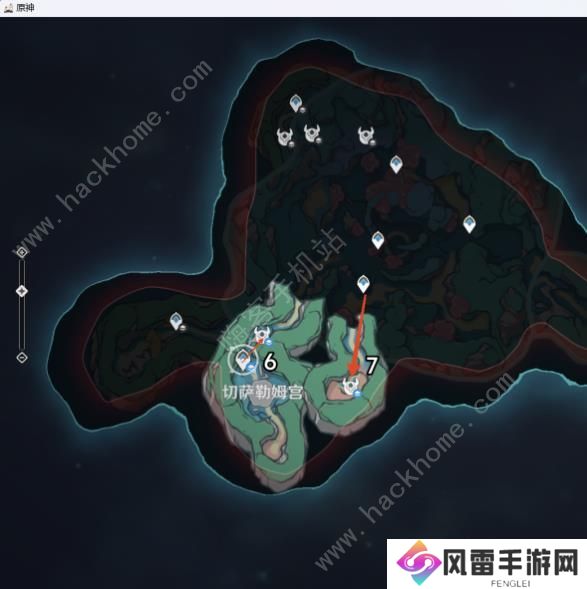 原神4.6枫丹锄地路线图 4.6褪色古堡/旧日之海怎么收集材料图片7