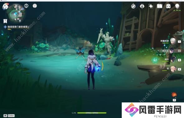 原神4.6枫丹锄地路线图 4.6褪色古堡/旧日之海怎么收集材料图片5