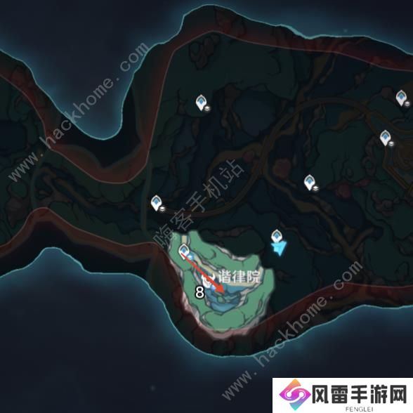 原神4.6枫丹锄地路线图 4.6褪色古堡/旧日之海怎么收集材料图片8