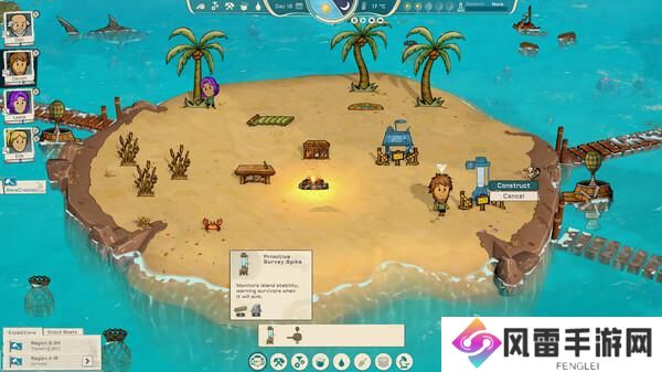 浮岛生存管理冒险游戏《Oceaneers》Steam页面开放！