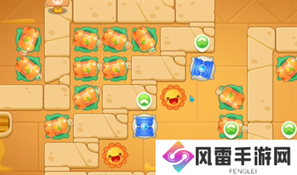 保卫萝卜4法老归来第119关过关攻略