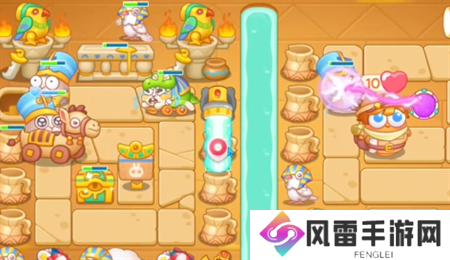保卫萝卜4法老归来第118关通关流程