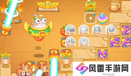 保卫萝卜4法老归来第112关过关攻略