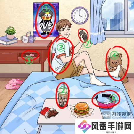 就挺秃然的小游戏只是妹妹过关攻略