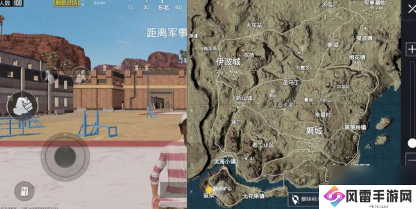 绝地求生刺激战场沙漠哪里资源多