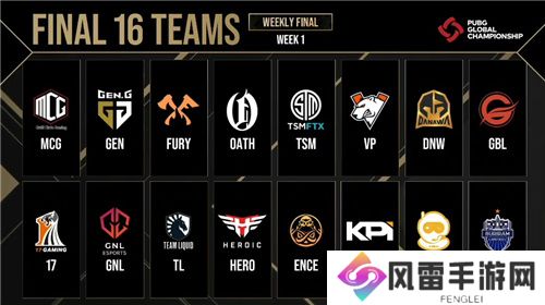 PGC 2021第一周比赛战罢，KPI战队闪耀赛场夺得周冠