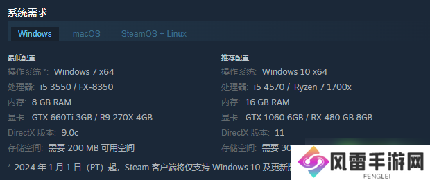 ***菜谱要什么配置-***菜谱游戏配置要求介绍